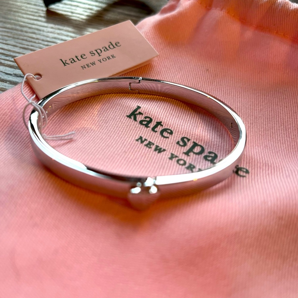 Kate Spade Button Bracelet in Silver